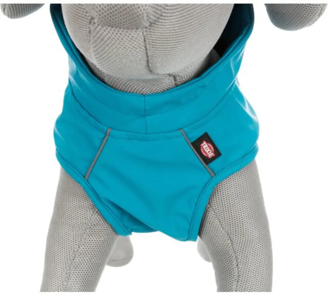 Trixie Regenjas Hond Vimy - Blauw M