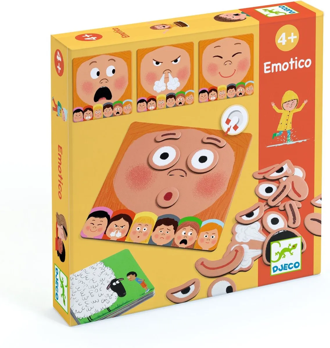 Djeco Emotico - Meerkleurig - 2-6 Spelers - afbeelding 4 van 5