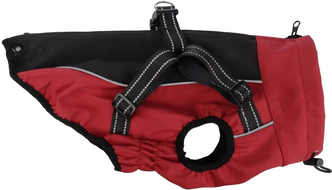 Flamingo Dexter Hondenjas - Rood - 40cm