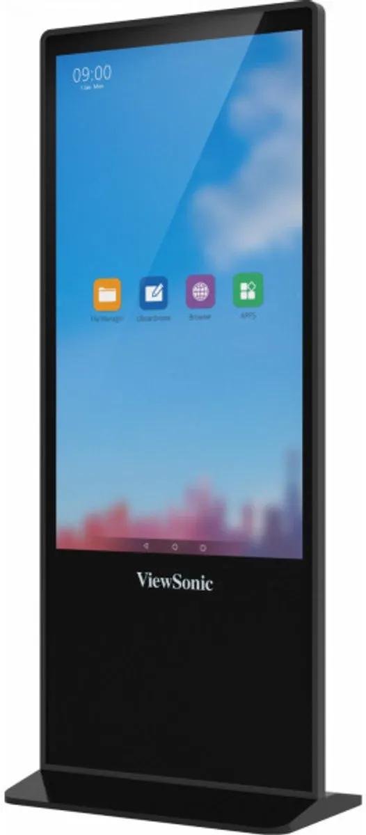 ViewSonic EP5542T Multi-touch E-poster - 10W - Zwart - afbeelding 6 van 6