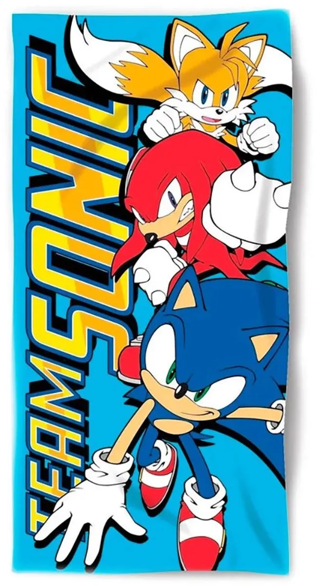 Sega Sonic Strandlaken 70x140cm