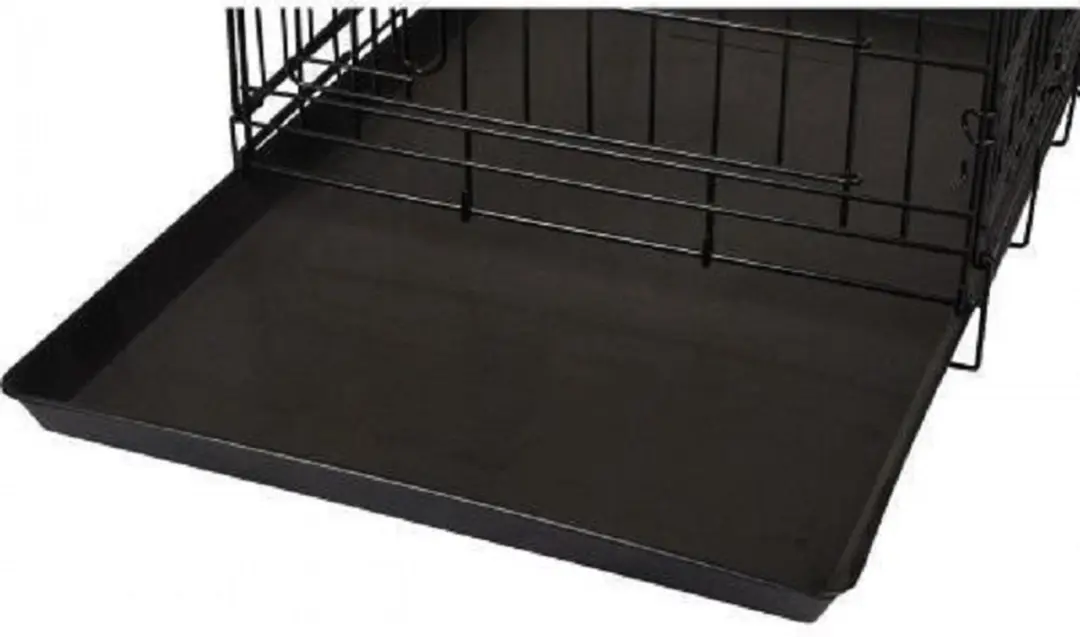 Flamingo Bench Lade Plastic Zwart 120x74,5x3,8cm