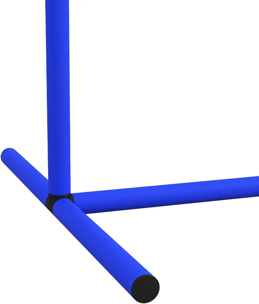 Pawhut Honden Agility Set 4-delig - Blau/Gelb