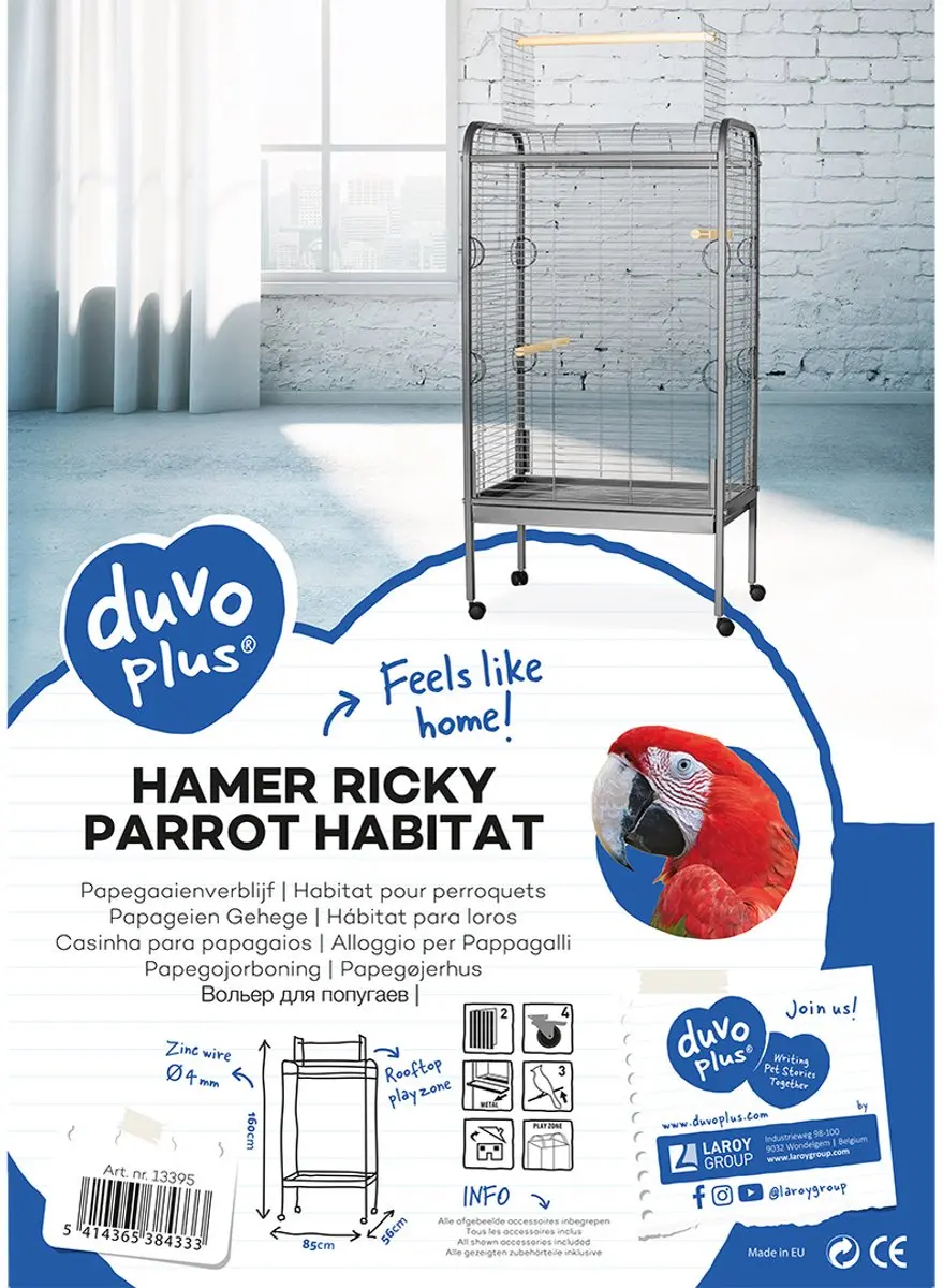 Papegaaienkooi Duvo Ricky