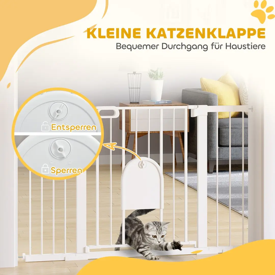 Pawhut Slagboom D06-110V02 - Haustiertor - 1 Stuks