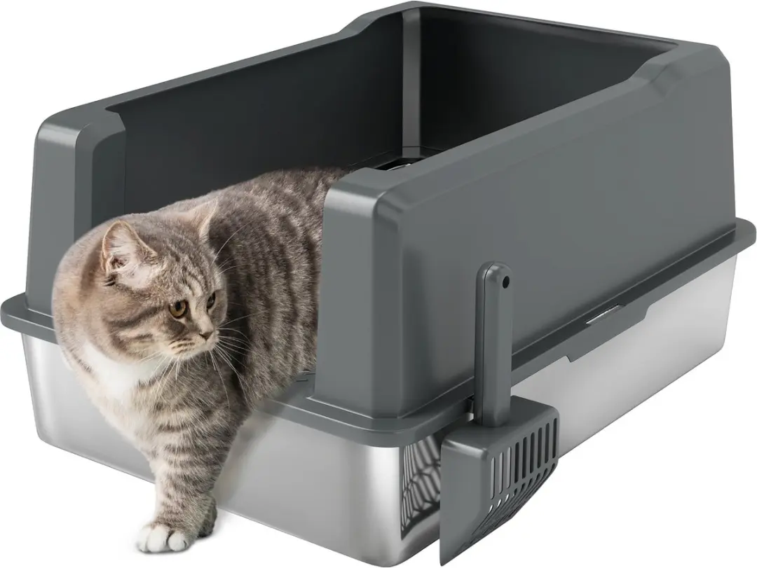 Pawhut Kattenbak 85L