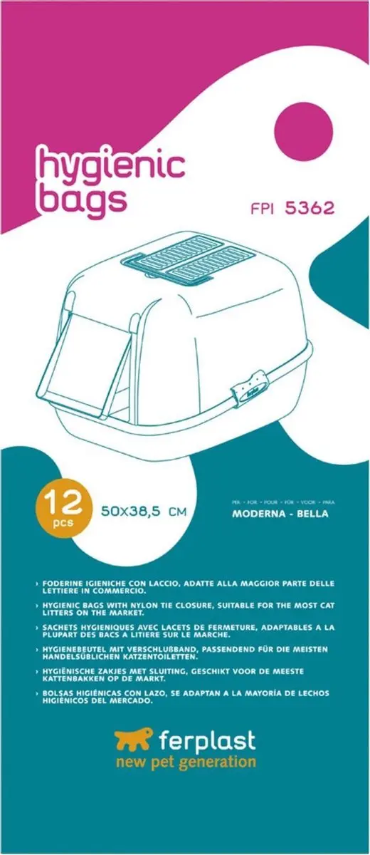 Ferplast Kattenbakzakken Bella FPI 5362