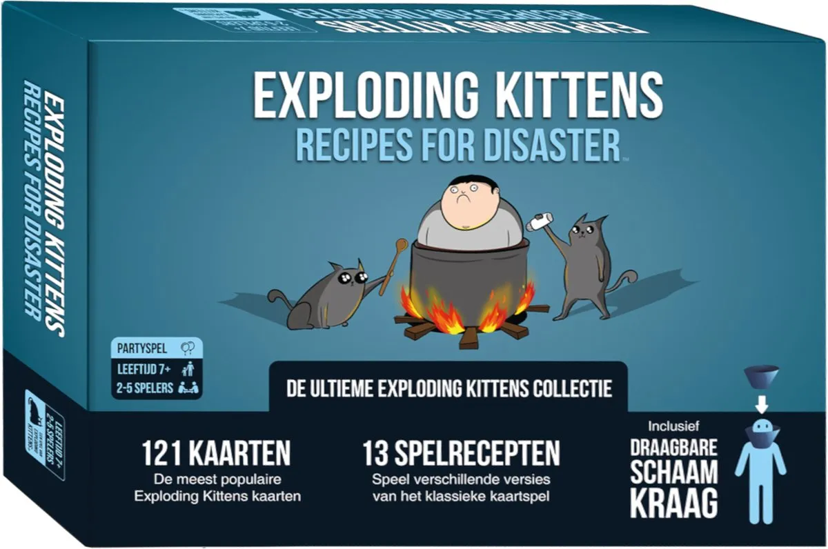 Asmodee Exploding Kitten Recipes for Disaster NL