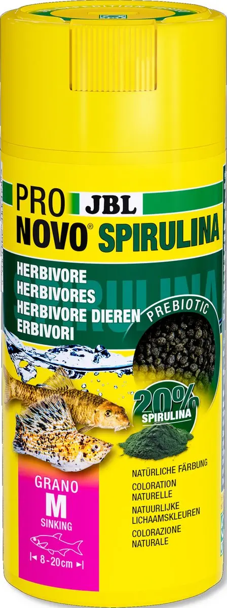 JBL ProNovo Spirulina Grano M 250ml