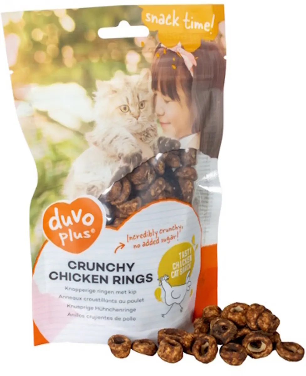 Duvo Knapperige Kippenringen 50g