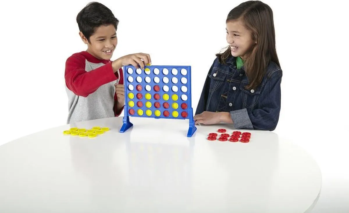 Hasbro Forza 4 Bordspel - 2 Spelers - afbeelding 4 van 6