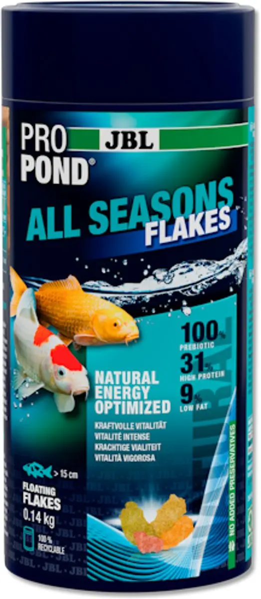 JBL ProPond All Seasons Flakes 140g