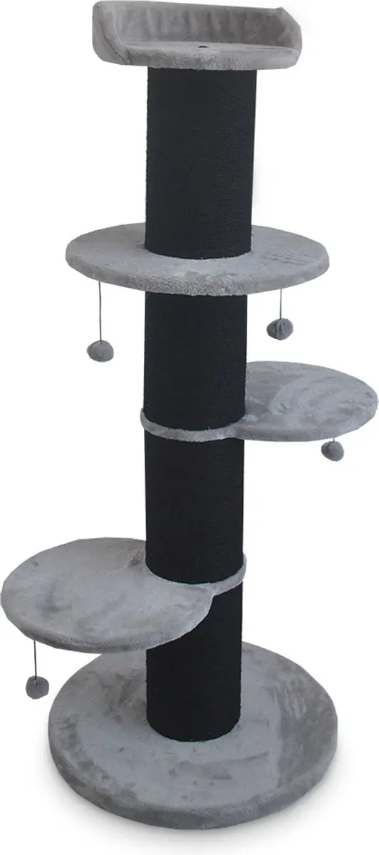 Duvo Gianni Krabpaal Grijs 60x60x147cm