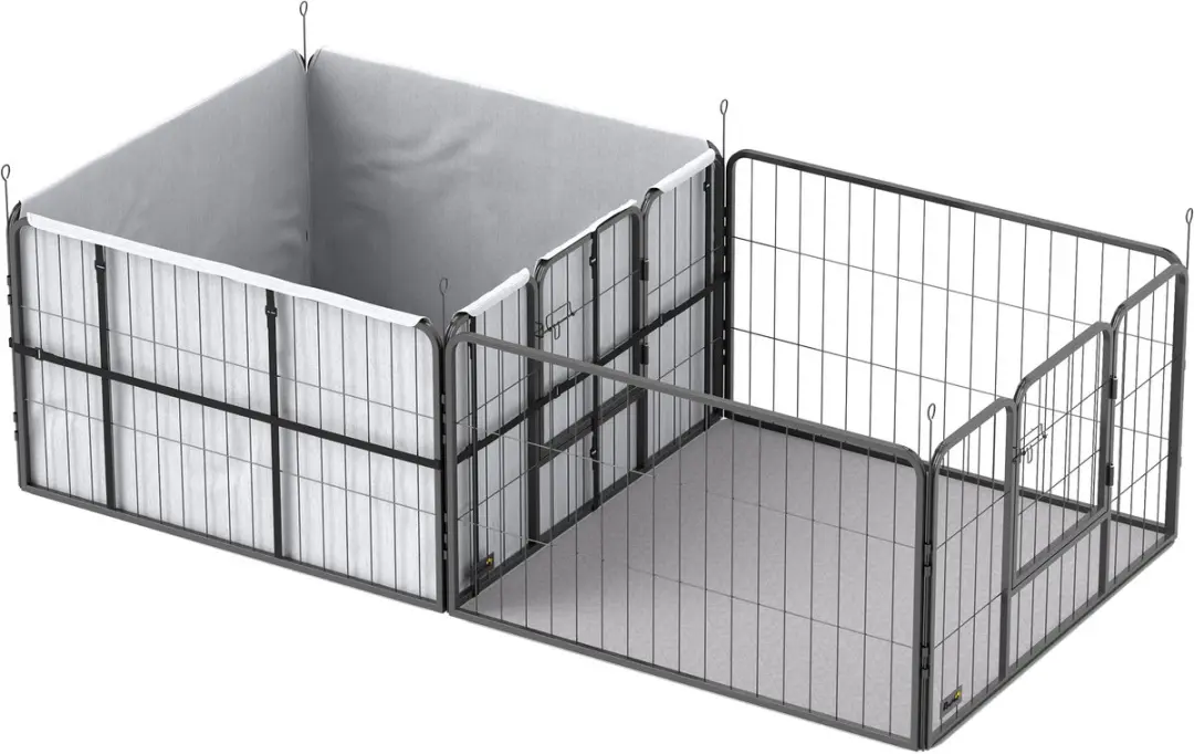 Pawhut Werpkist Staal 203x102x60cm