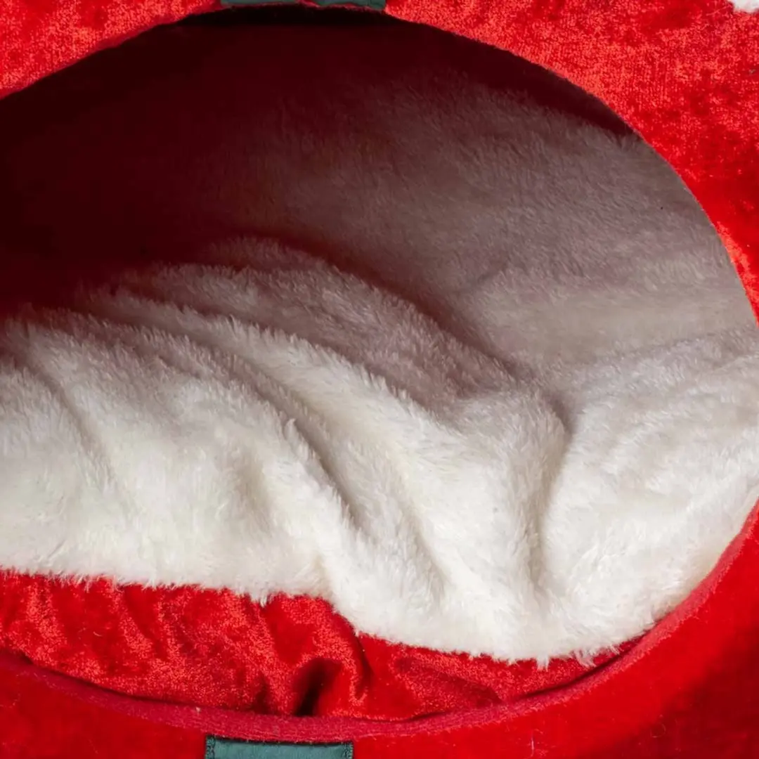 Duvo+ Xmas Cosy Huis 40x40x40cm - Rood