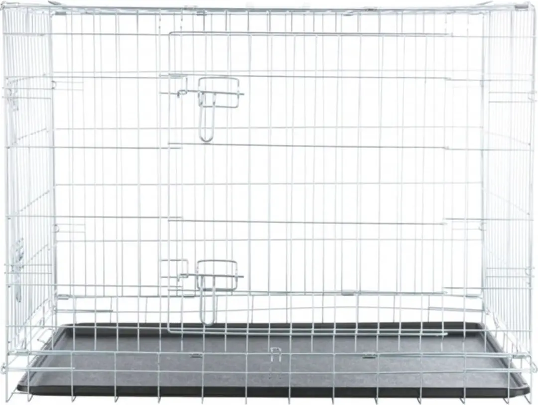 Trixie Auto Bench Blauw - S 78x62x55cm