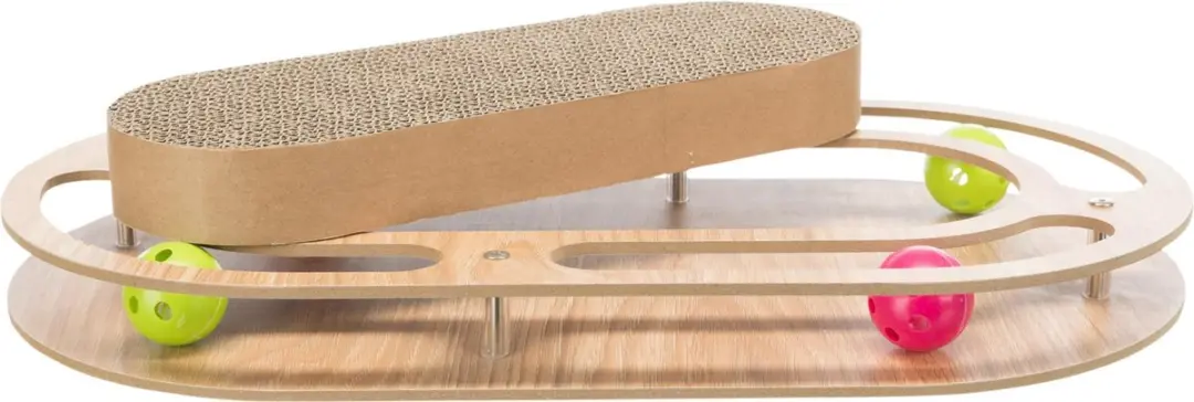Trixie Krabkarton Hout - 46x25x4cm