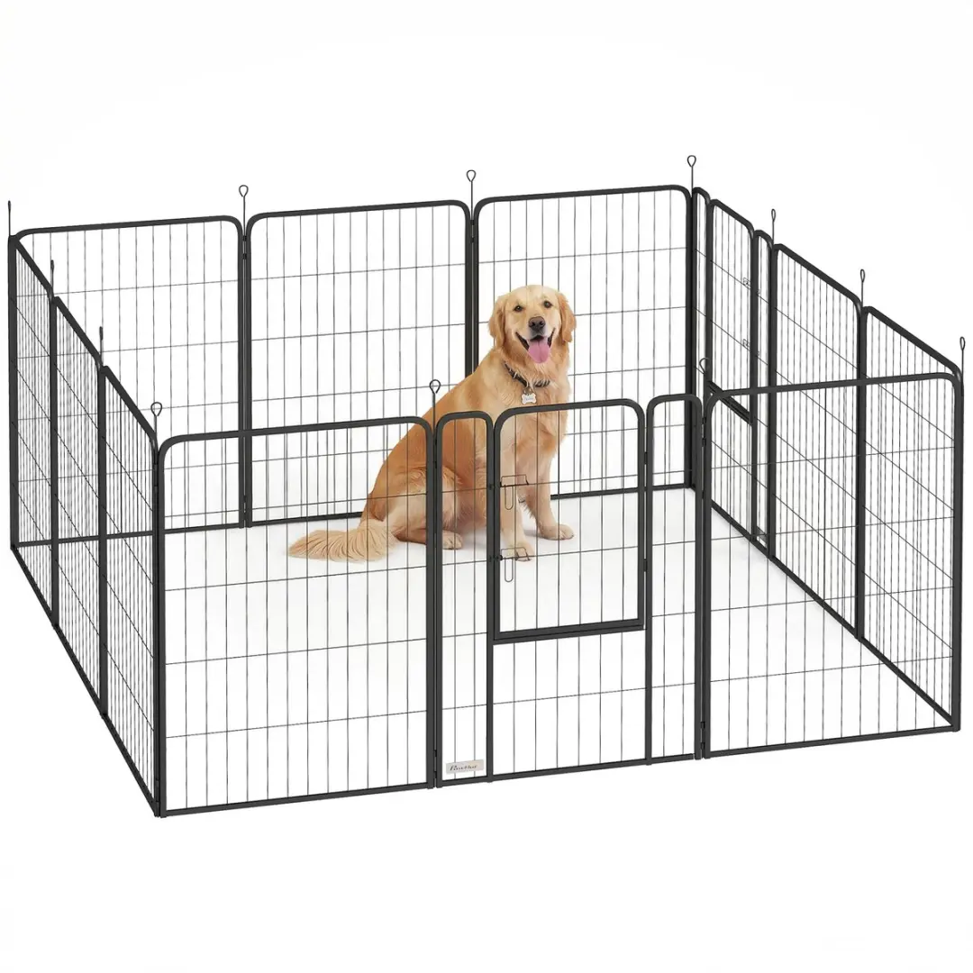 Pawhut Welpenuitloop 100cm