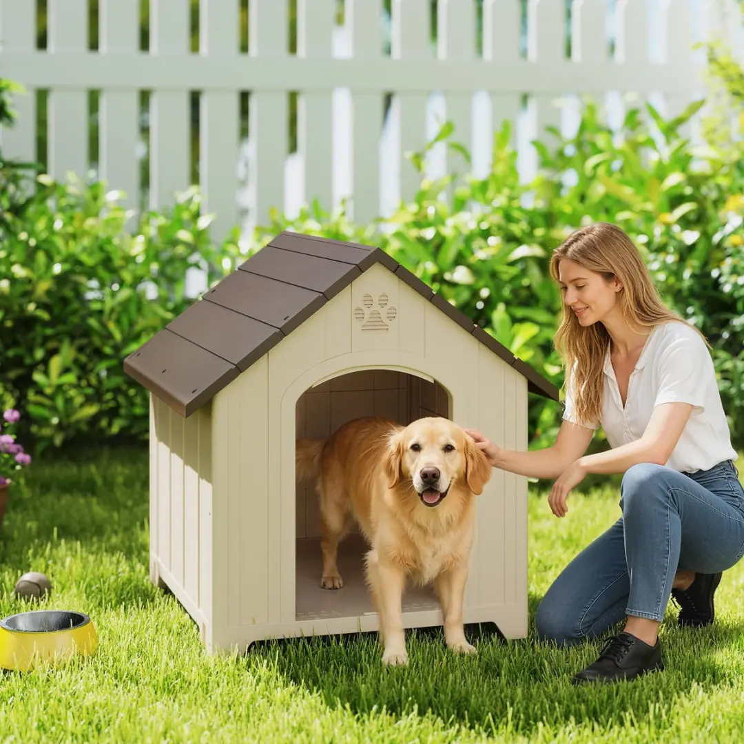 Homcom Weersbestendig Hondenhok 88x79x89cm