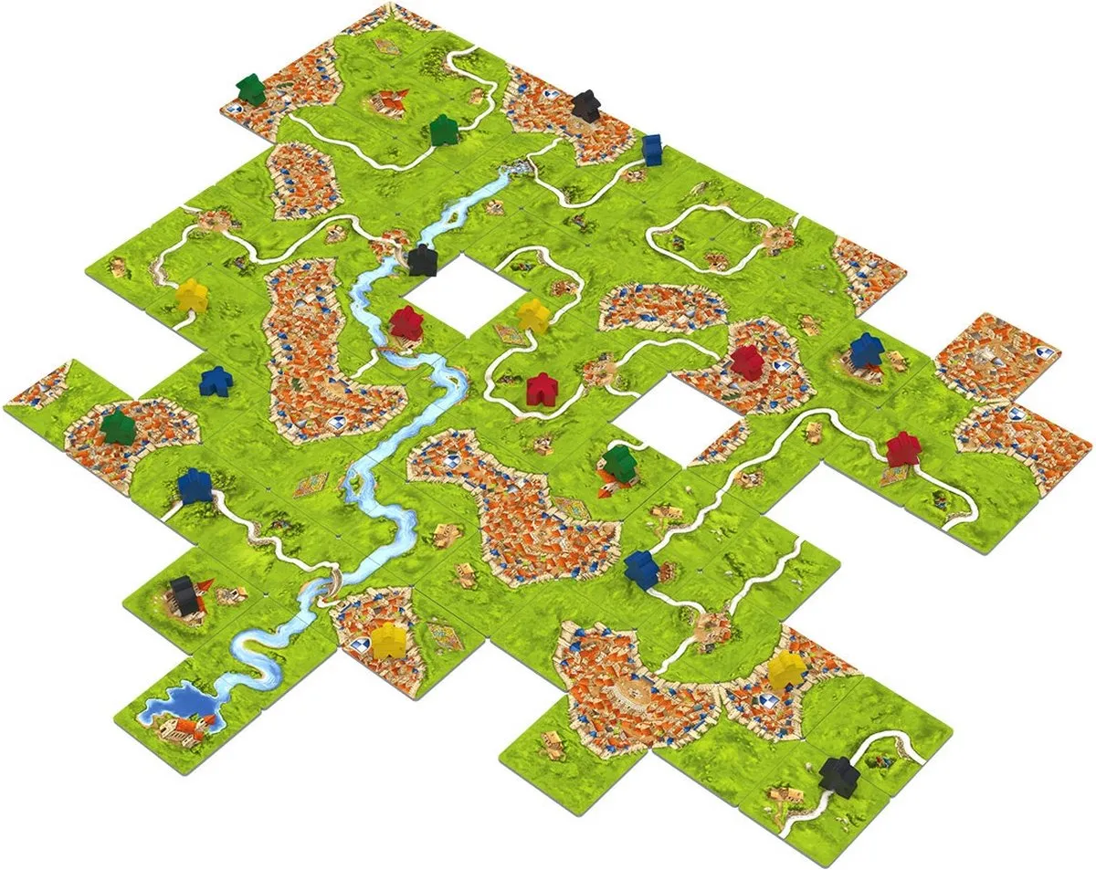 Asmodee Carcassonne V3.0 Bordspel - 2-5 Spelers