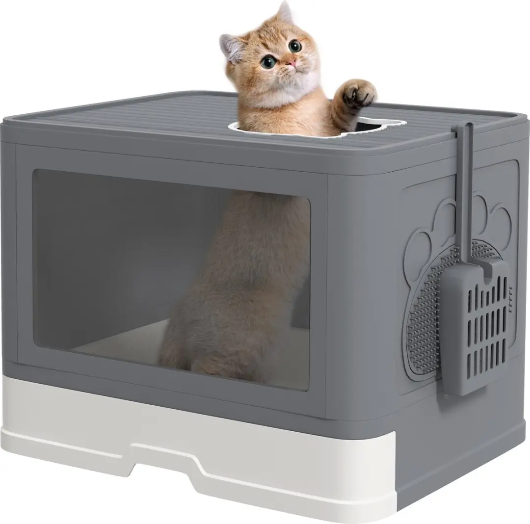 Pawhut D31-085V00 Kattenbak met schep
