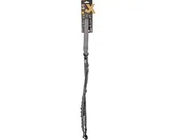 Duvo Duvoplus Ultimate Fit 2in1 Uitlaatriem Hond - 180cm x 25mm - Silver Reflective