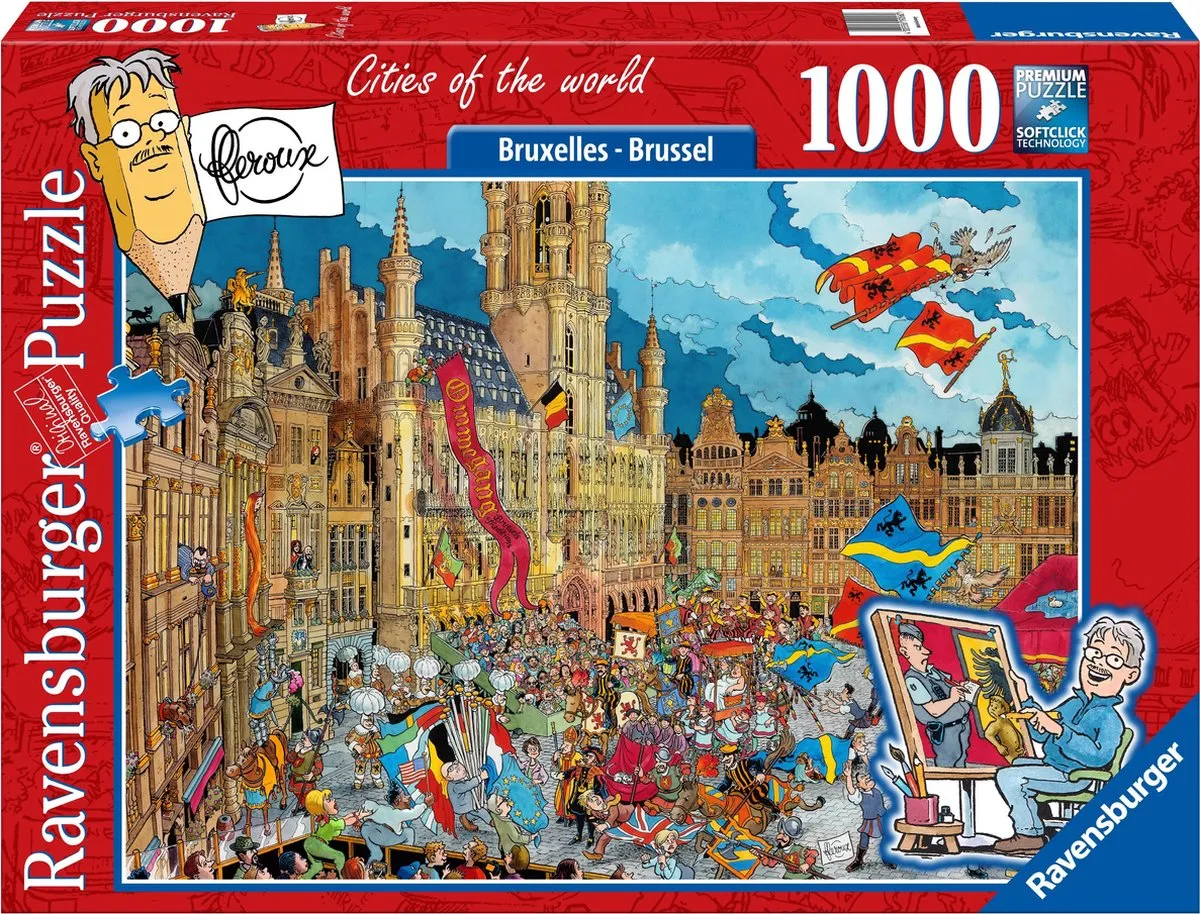 Ravensburger Fleroux Brussel Legpuzzel 1000 Stuks