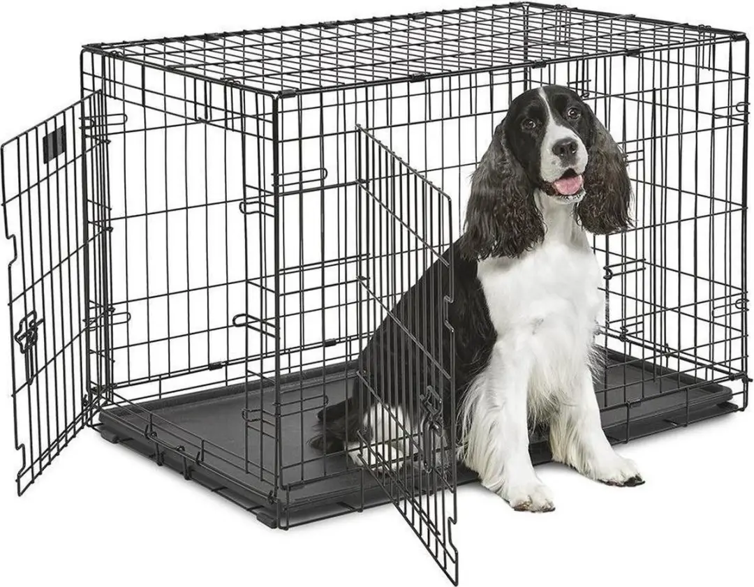 Ferplast Dog-Inn Hondenbench XXL 123,8 x 76,2cm - Zwart