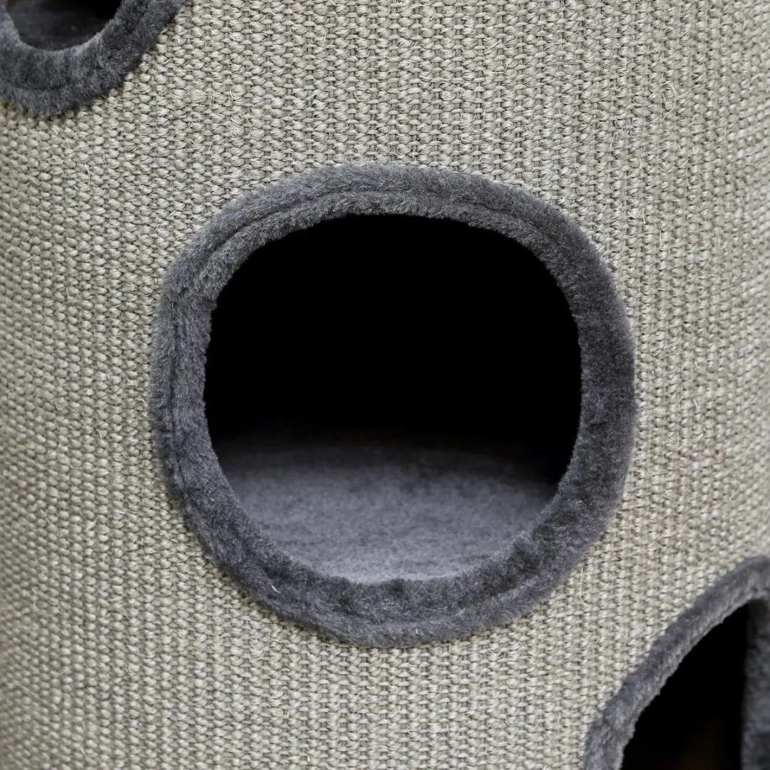 Pawhut Krabton met 3 Grotten D30-535V01 - 3 Ligplekken - Ø38cm