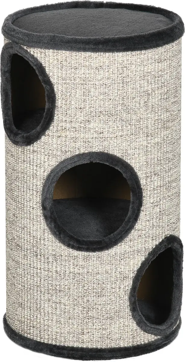 Pawhut Krabton met 3 Grotten D30-535V01