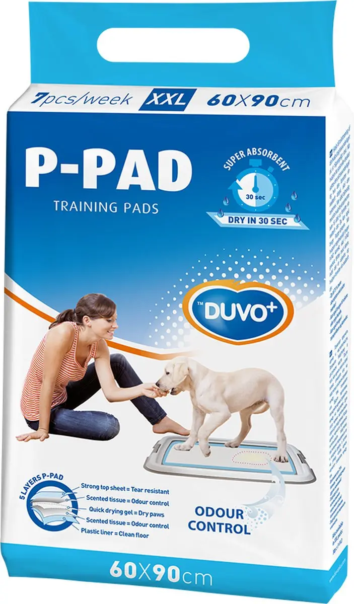 Duvo+ P-pad XXL - 7 Stuks - 60x90cm