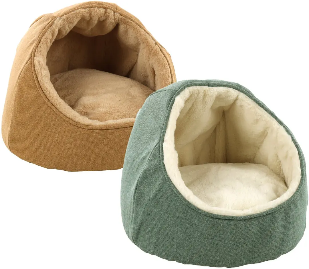Flamingo Lana Kattenbed Groen 46x46x36cm