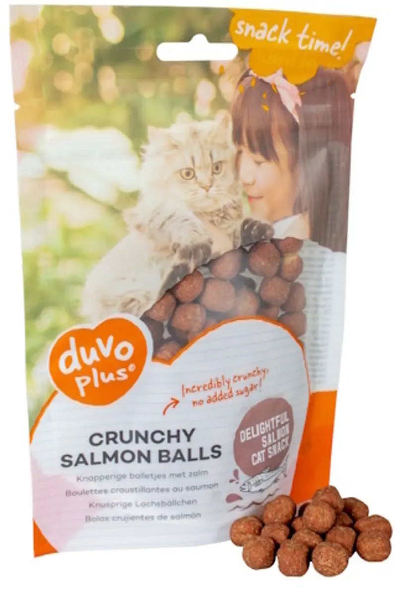 Duvo Knapperige Zalmballetjes 50g