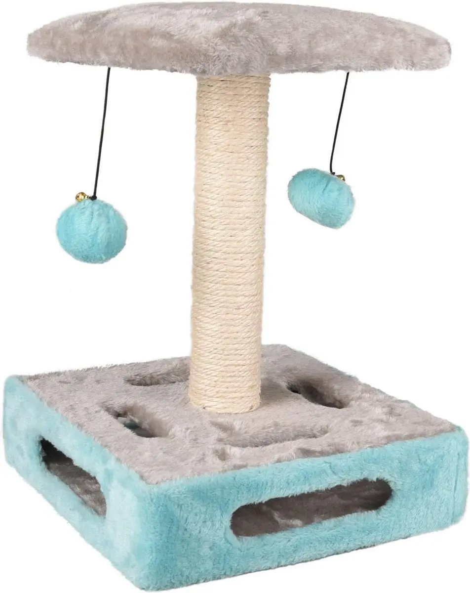 Flamingo Krabpaal Cya 1 - Grijs - 28x28x39cm