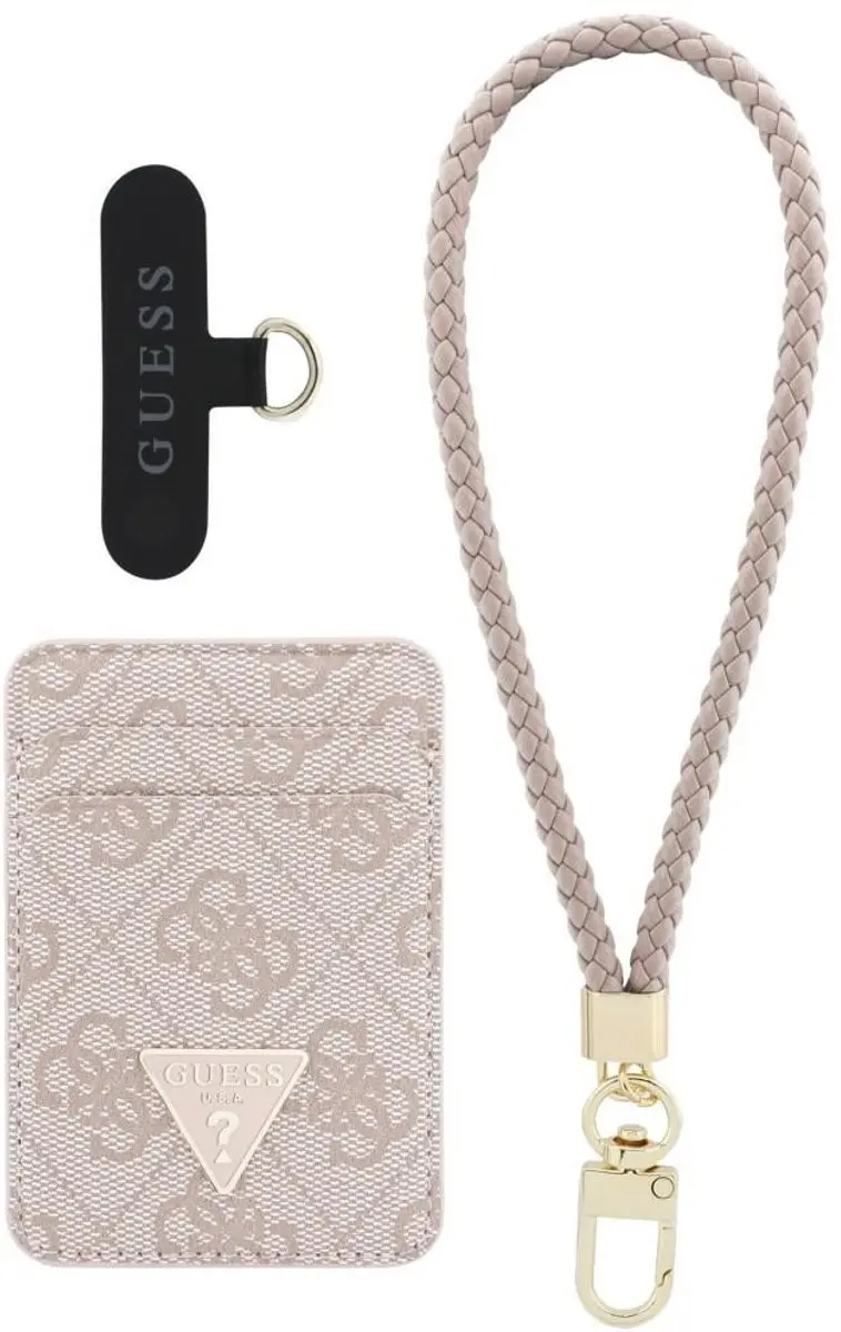 Guess Portemonnee + Handriemset Magsafe iPhone 13/14/15