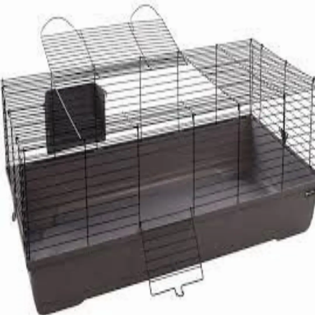 Flamingo Mobi Hamsterkooi - 117,5x58x42,5cm - Grijs