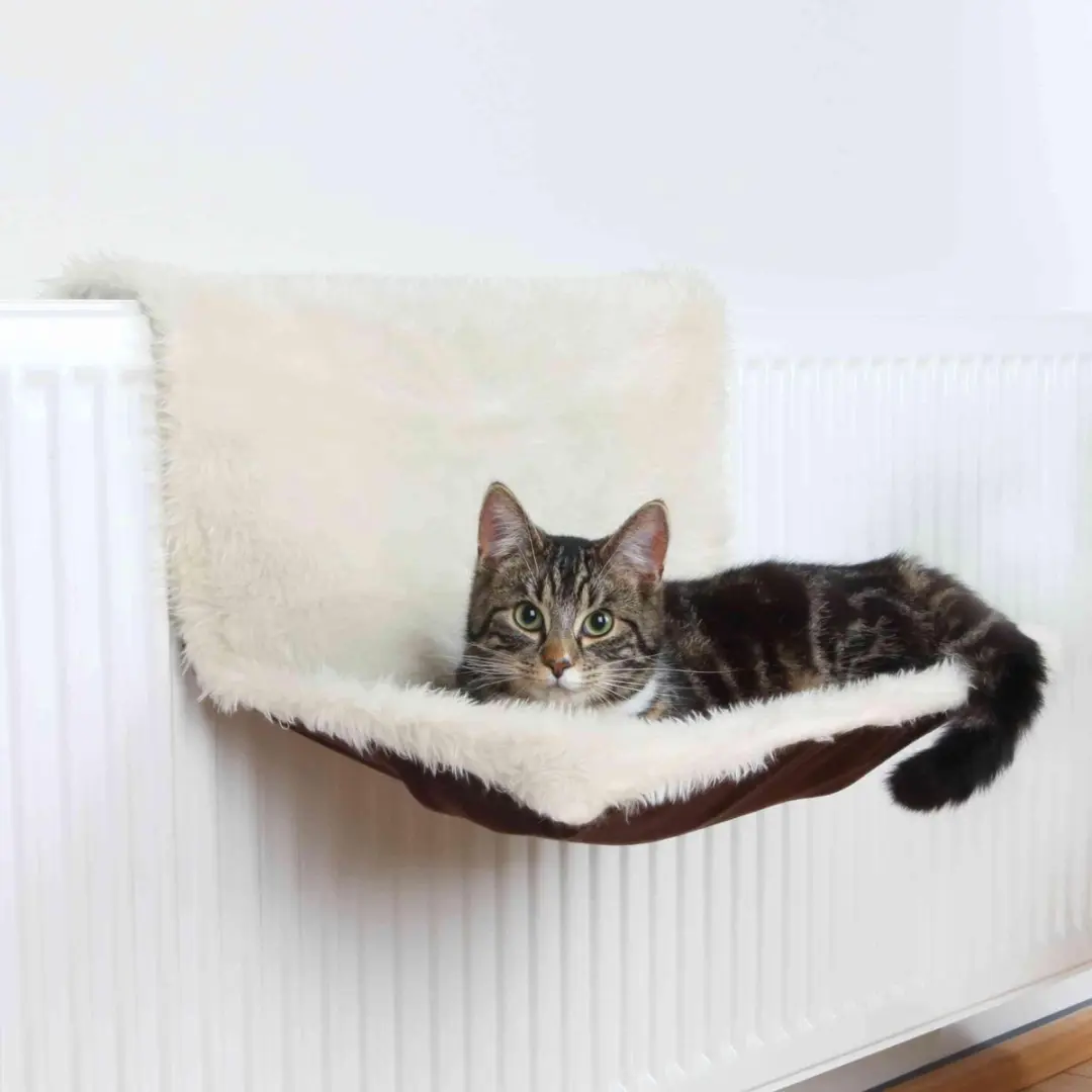 Trixie Radiator Hangmat Pluche Creme