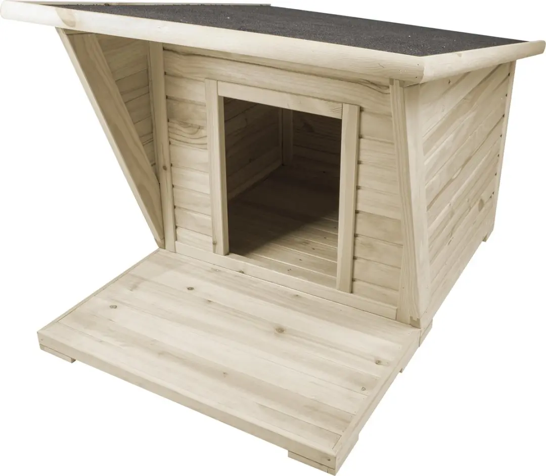 Duvo Woodland Hondenhok 110x85x75cm
