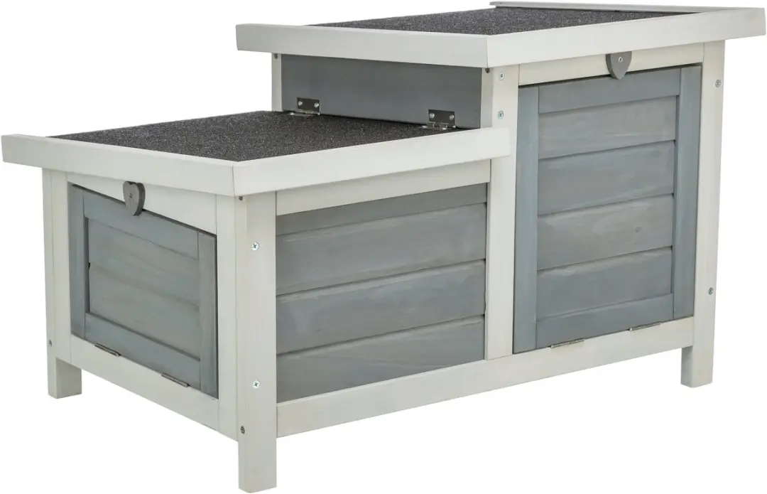 Trixie Knaagdierhuis Grijs/Wit 70x45x43cm