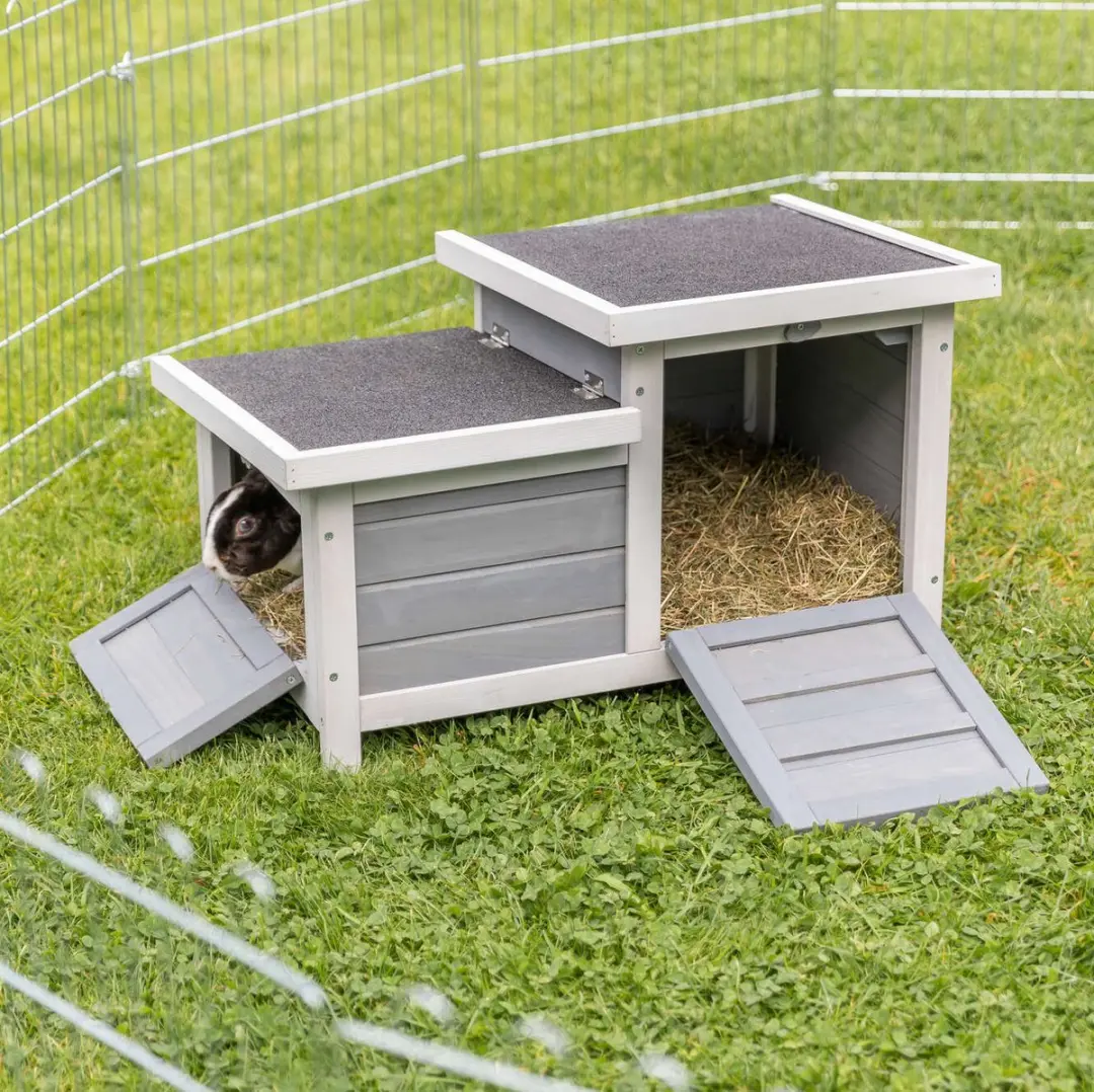 Trixie Knaagdierhuis Grijs/Wit 70x45x43cm