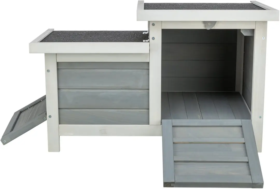 Trixie Knaagdierhuis Grijs/Wit 70x45x43cm