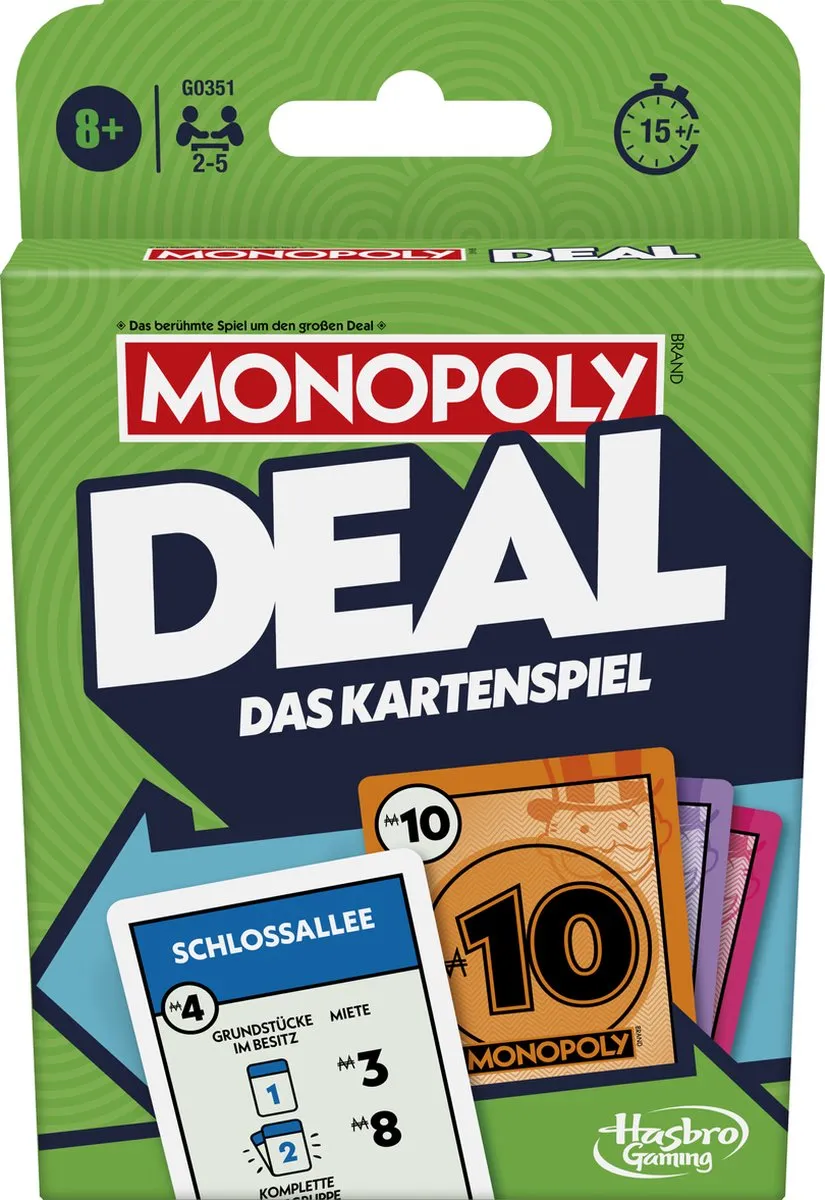 Hasbro Monopoly Deal Kaartspel