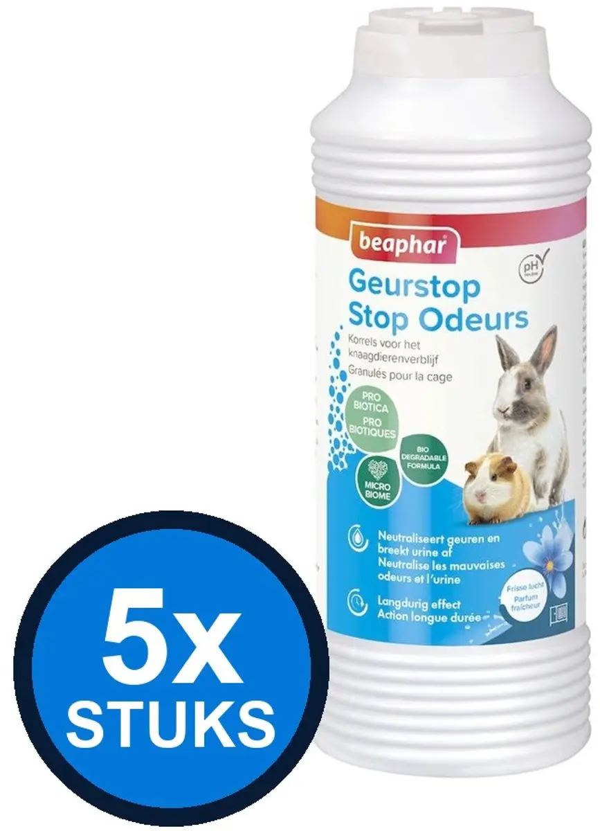 Beaphar Geurstop Knaagdier 600g