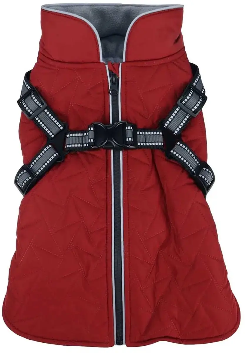 Flamingo Duker Hondenjas - Rood 40cm