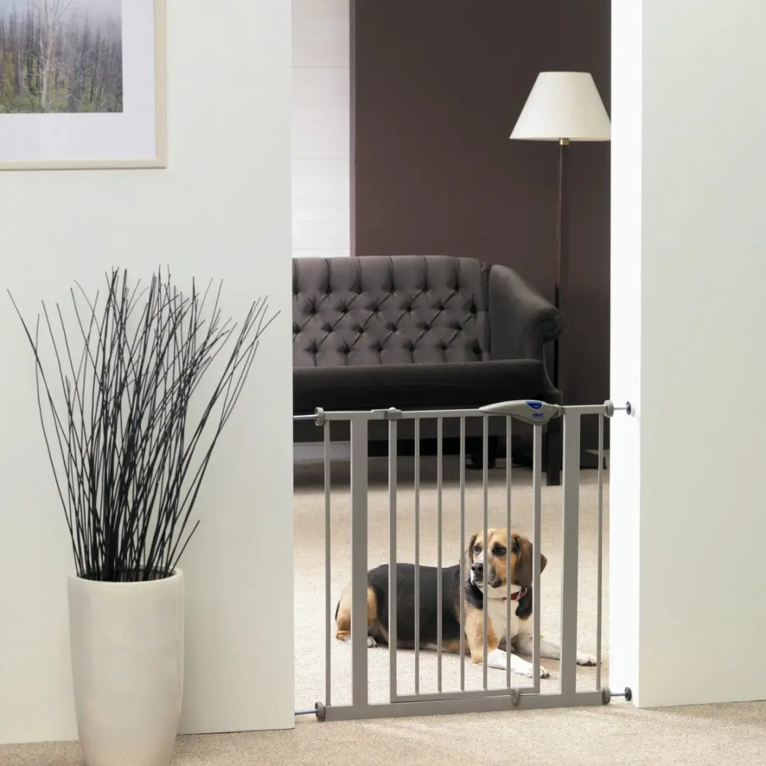 Savic Dog Barrier Afsluithek - 74-84x75cm - Grijs