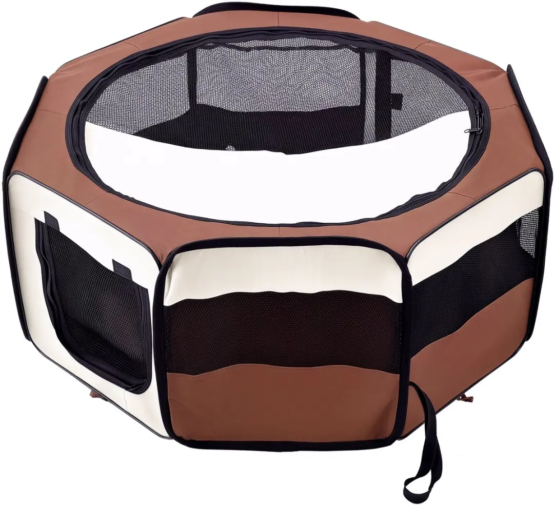 Pawhut Huisdierenbox Oxfordstof 90x90x41cm