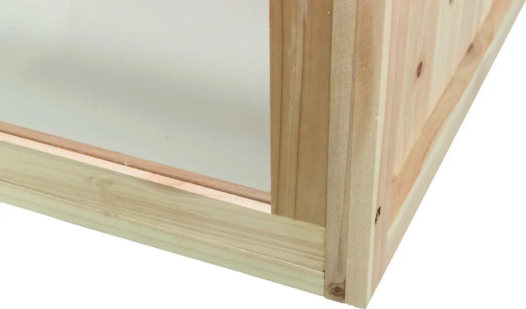 Trixie Knaagdierenkooi Hout 100x50x50cm - 3 Verd.