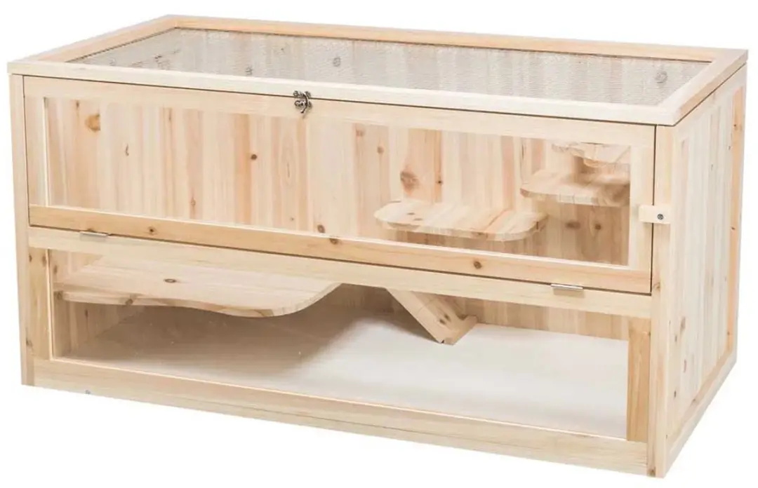 Trixie Knaagdierenkooi Hout 100x50x50cm