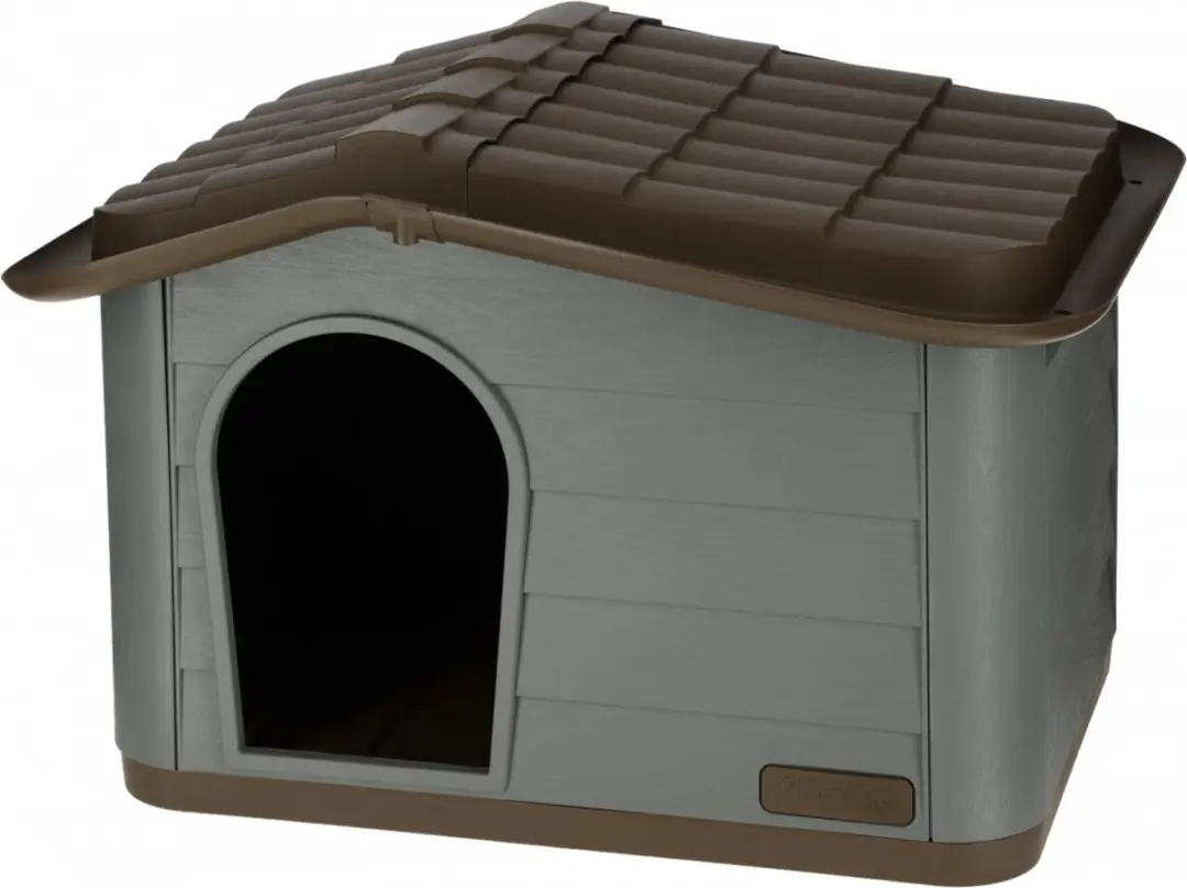 Duvo Kattenhuis 65x46x48cm - Bruin/Groen
