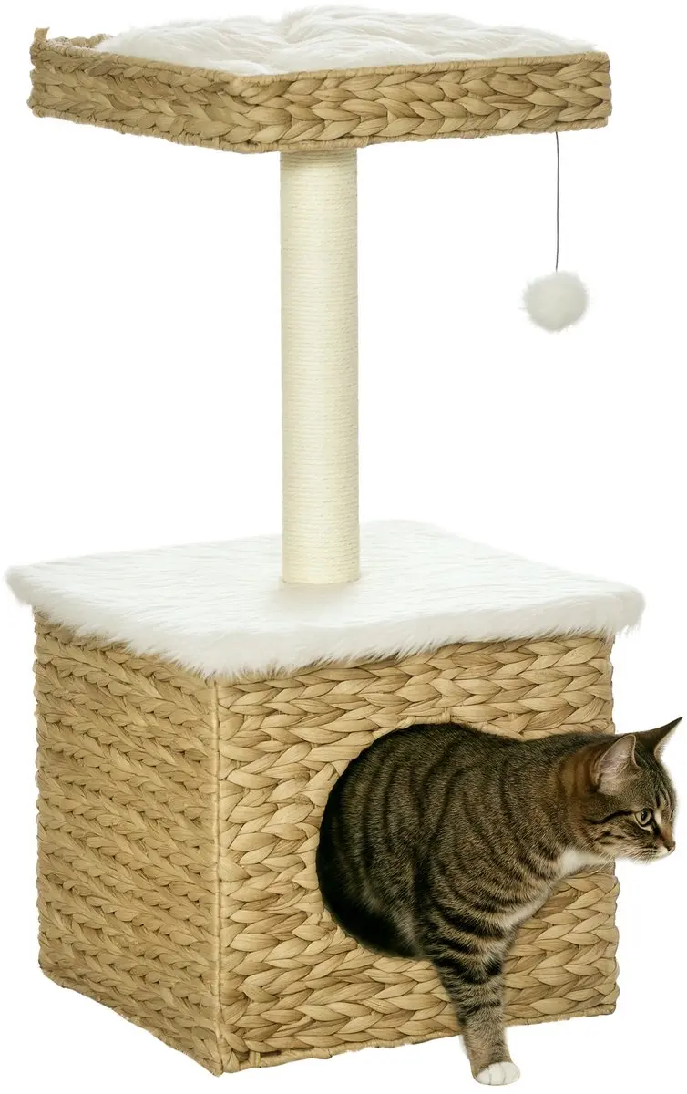 Pawhut Kattenboom 40x40x83cm
